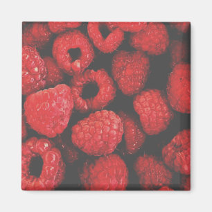 "RASBERRIES" MAGNET RÉFRIGÉRATEUR ALIMENTAIRE