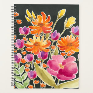 Rassemblement splendide - Fleurs roses et orange