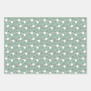 Rassembler les amis Envelopper le papier ensemble 