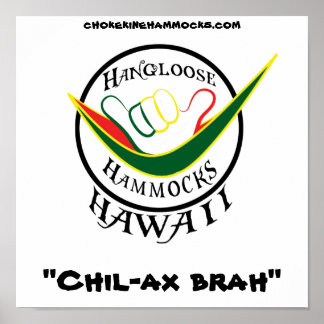 Rasta, "Chil-ax brah", Poster