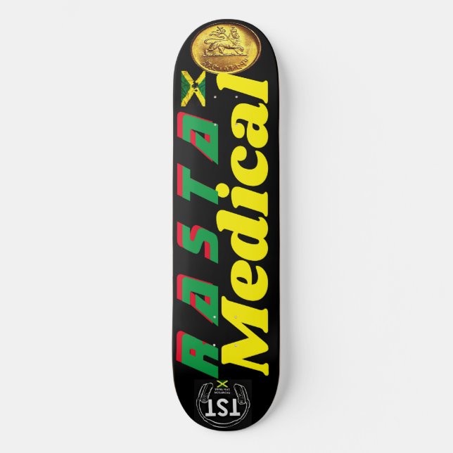 RASTA MEDICAL Planche de skateboard 8 1/2" (Recto)