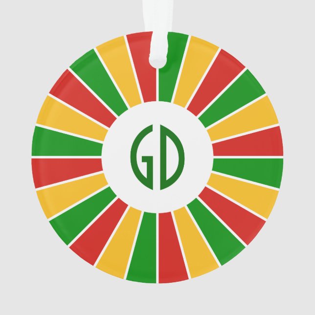 RASTAFARI BOUTON DRAGON RAYS + votre signe ou votr (dos)