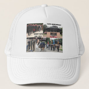 Rat du désert casquette 75e anniversaire célébrati