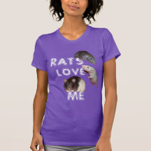 rat love me T-shirt