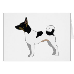 Rat Terrier Conception de la silhouette de base de
