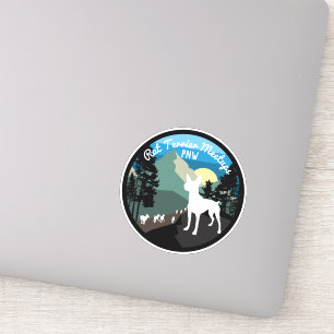 Rat Terrier Meetups PNW - autocollant officiel