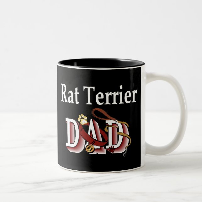 Rat Terrier Papa Mug (Droit)