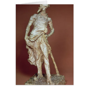 Ratapoil, sculpture modifiée la tonalité en plâtre