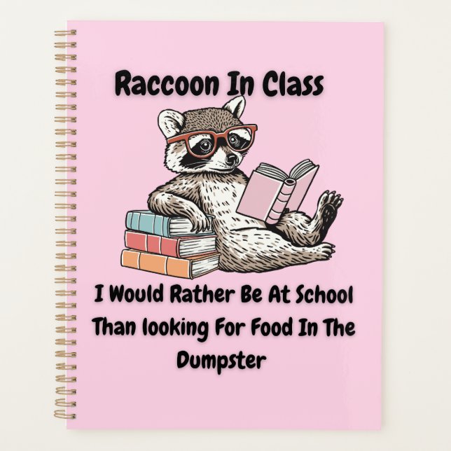 Raton laveur en classe (Devant)