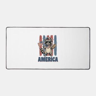 Raton laveur patriotique America conception de t-s