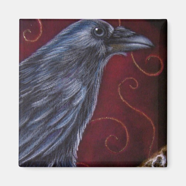 RAVEN CROW Magnet (Devant)