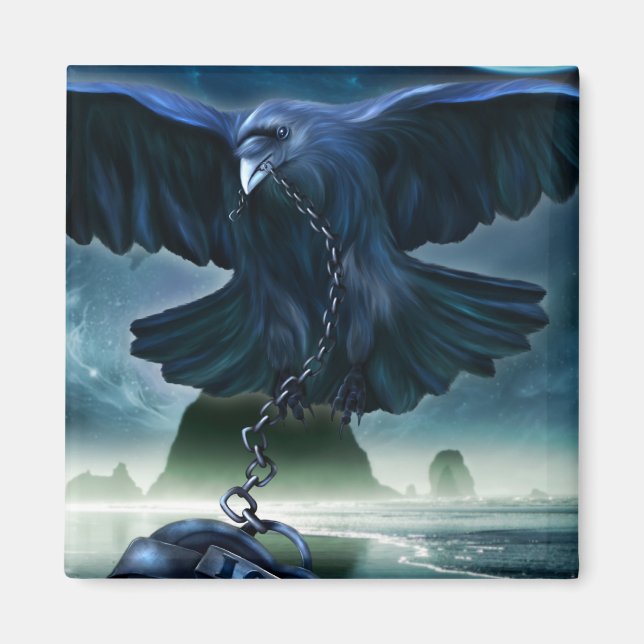Raven Love Magnet (Devant)