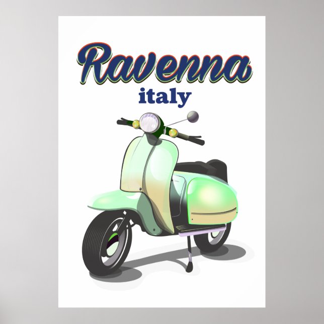 Ravenne Italie vintage poster voyage (Devant)