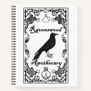 Ravenswood Apothecary Carnet carnet de notes
