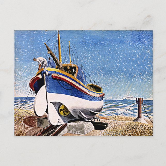 Ravilif - Bateau à vie à Aldeburgh Carte Postale (Devant)