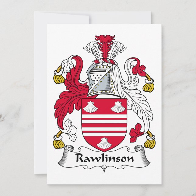 Rawlinson Family Crest (Devant)