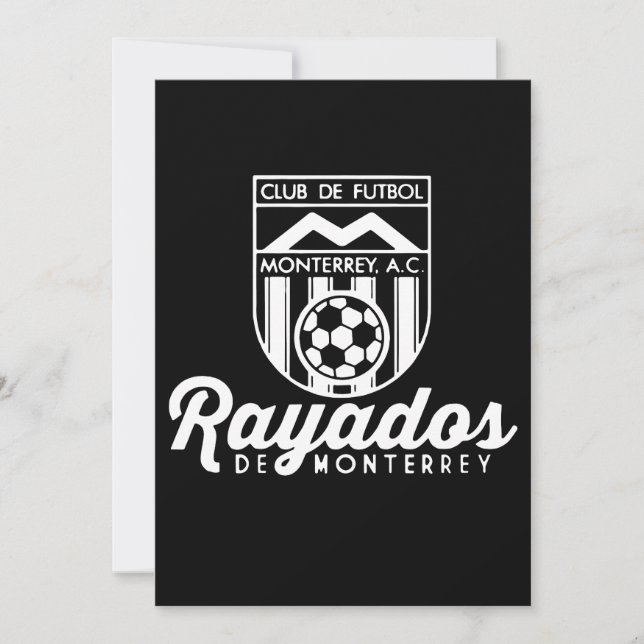 Rayados De Monterrey Mexique Retro 86 Futbol Footb (Devant)