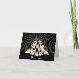 Rayon de tour d'art déco dans le Merci noir et en