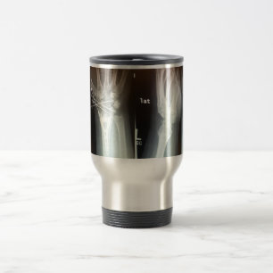 Rayon X de tasse de voyage d'acier inoxydable