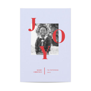 Rayonnant Joy Carte photo de vacances