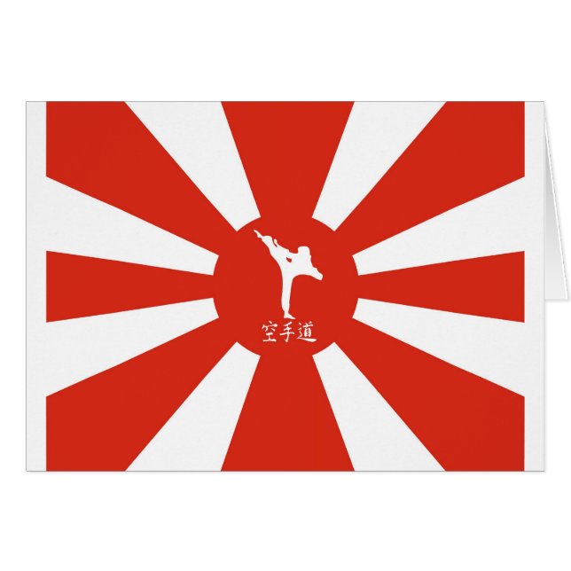 Rayons de karaté (Devant horizontal)