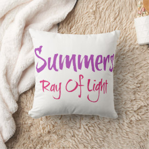 rayons d'été du coussin léger