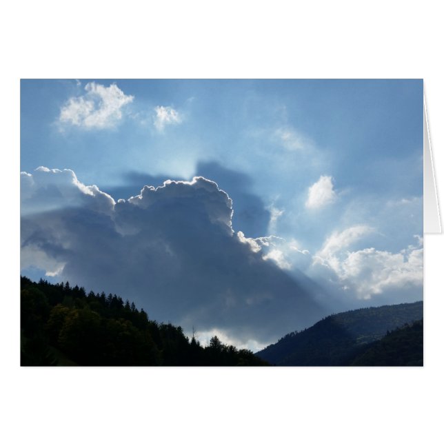 rayons et nuages (Devant horizontal)