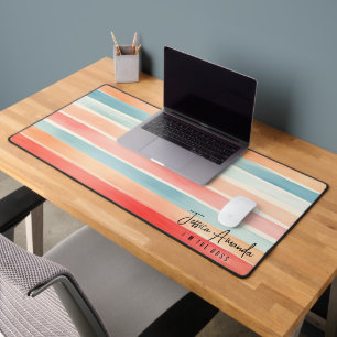 Rayure colorée aquarelle lumineuse personnalisée