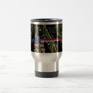 Rayure de tigre de tasse de voyage de la réserve