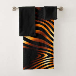 Rayures ardentes de tigre