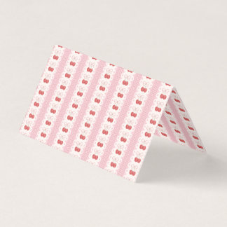 Rayures Cerise Prépa - Rose et Blanc Cassé