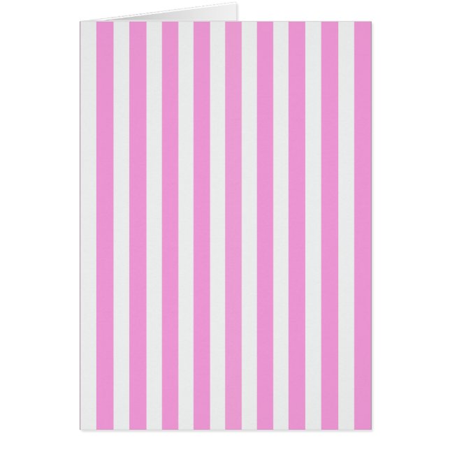 Rayures de bonbons roses et blancs (Devant)