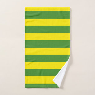 Rayures jaune et verte