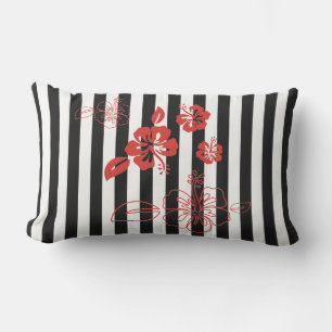 Rayures Lisse Extérieure Oreiller