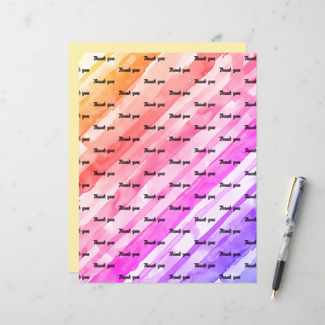 Rayures multicolores SCV 1da Merci (Devant/Arrière en situation)