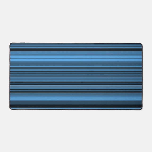 Rayures Noir Bleu (Recto)