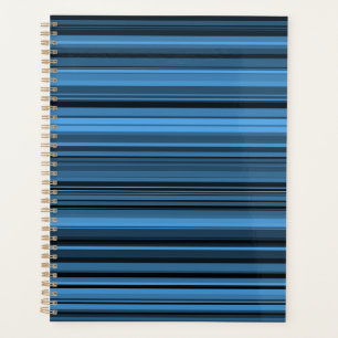 Rayures Noir Bleu