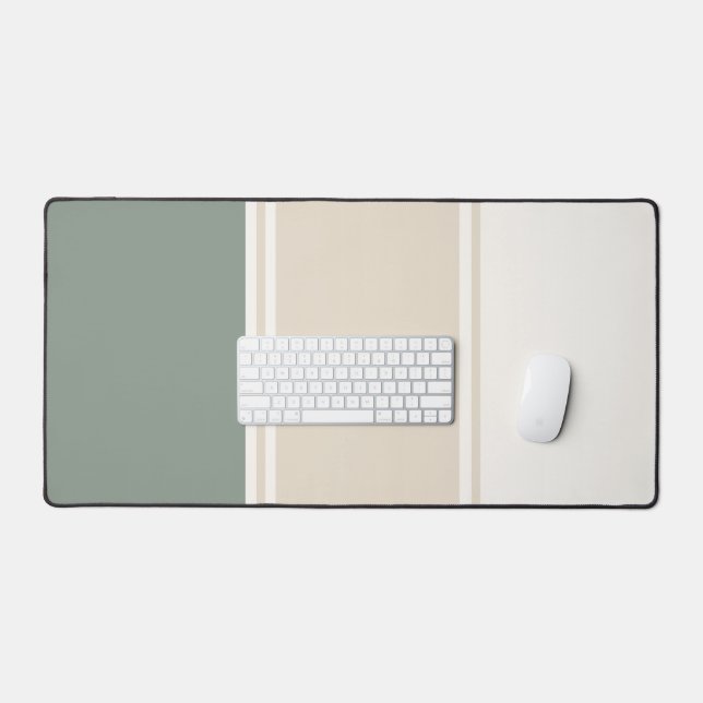 Rayures Pastel – Conception d'Espace de Travail Ne (Clavier et souris)