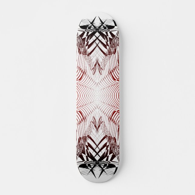 Razor Web : Œuvre d'art abstraite : Skateboard per (Devant)