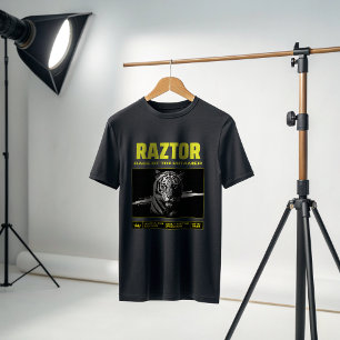 RAZTOR – Savage Tiger Alpha Warrior T-Shirt Rage