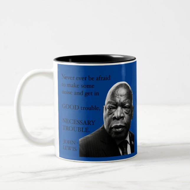RBG et John Lewis Citation Mug (Gauche)