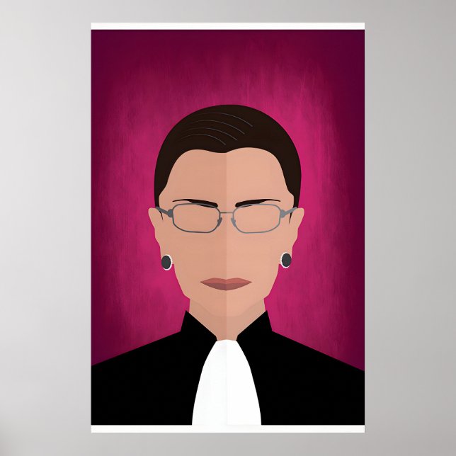 RBG (Ruth Bader Ginsburg) Impression d'icône - Imp (Devant)