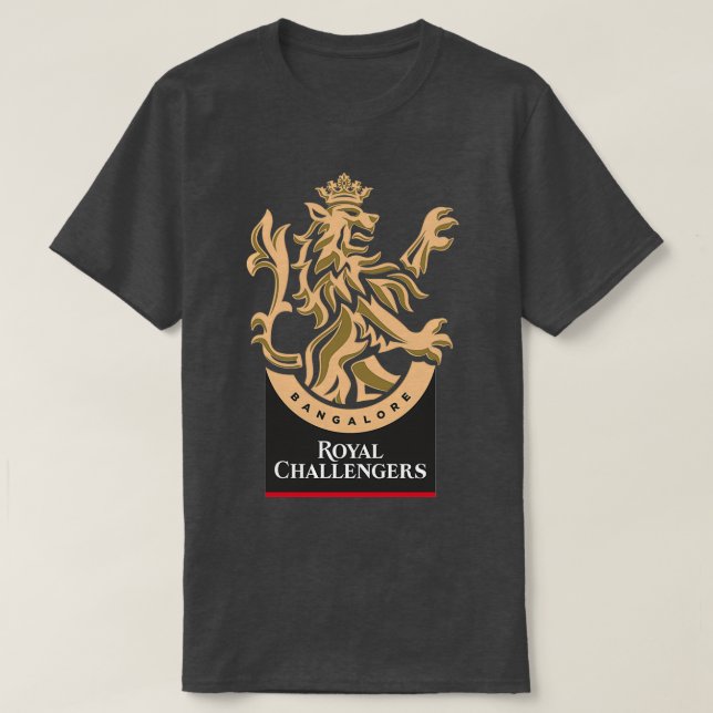 RCB Royal Challengers Bangalore Classic TShirt (Design devant)