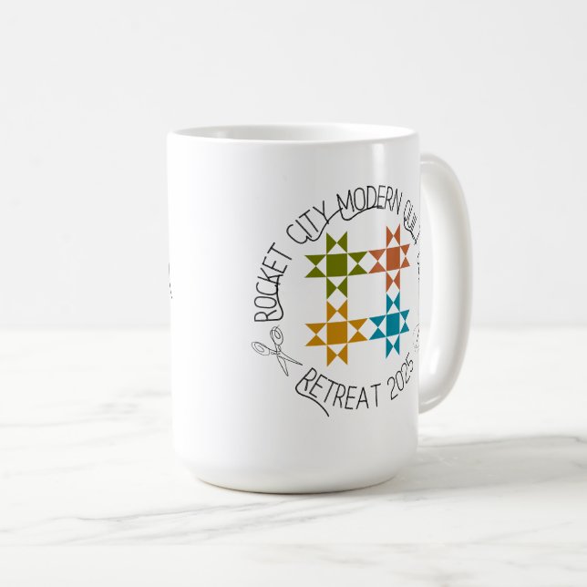 RCMQG 2025 Retraite Mug (Devant droit)