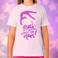 Reach for the Stars Gymnastique Tumbling T-Shirt