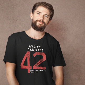 Reading Challenge 42 La réponse ultime T-shirt