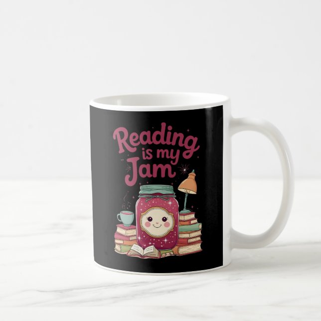 Reading Is My Jam - Joli livre Mug d'amour pour le (Droite)