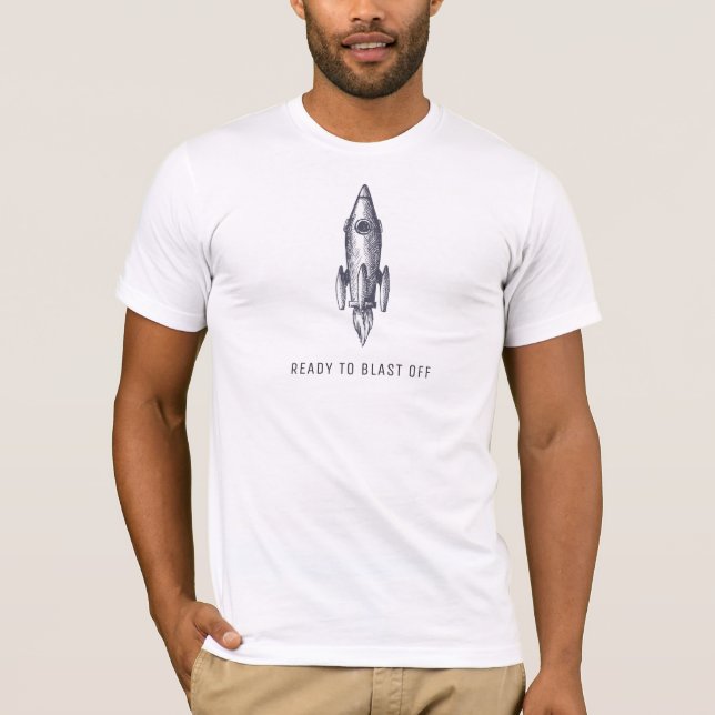 ReadyTo soufflent le T-shirt de blanc de bateau de (Devant)