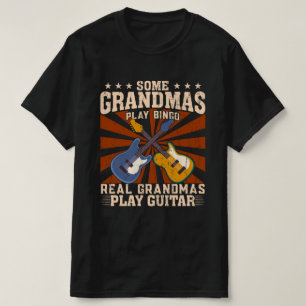 Real Grandpas Jouer Guitare drôle T-shirt
