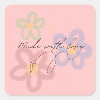 Réalisé Avec Sticker Amour